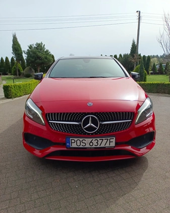 Mercedes-Benz Klasa A cena 73000 przebieg: 79800, rok produkcji 2018 z Odolanów małe 106